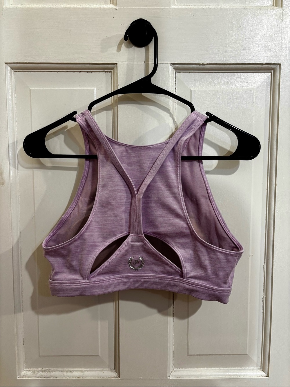 PINK Victoria's Secret pink Racerback Cutout Sports Bra